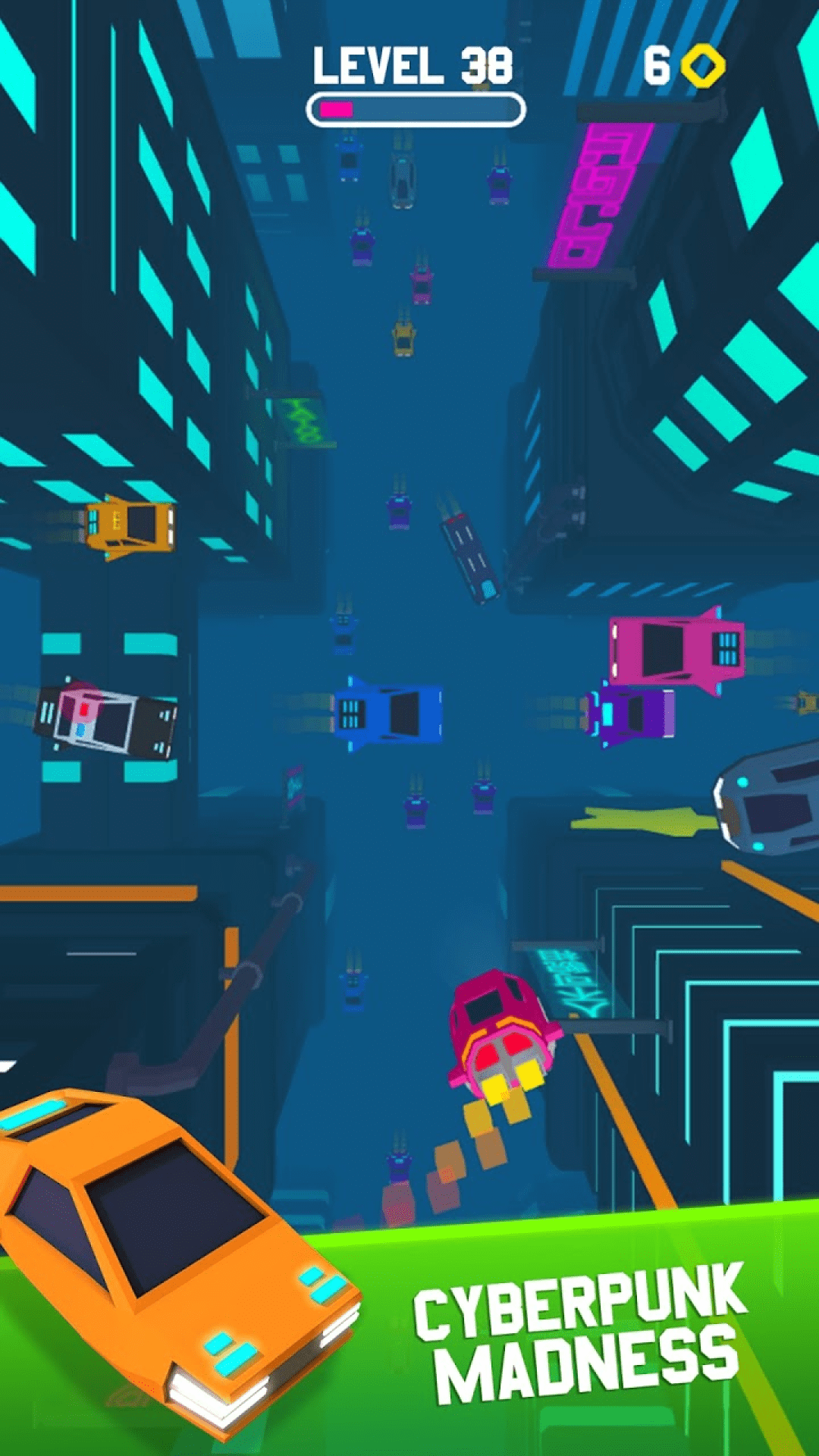 赛博飞车未来城市游戏游戏