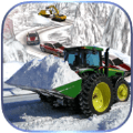 冬季雪救援挖掘机最新手游版